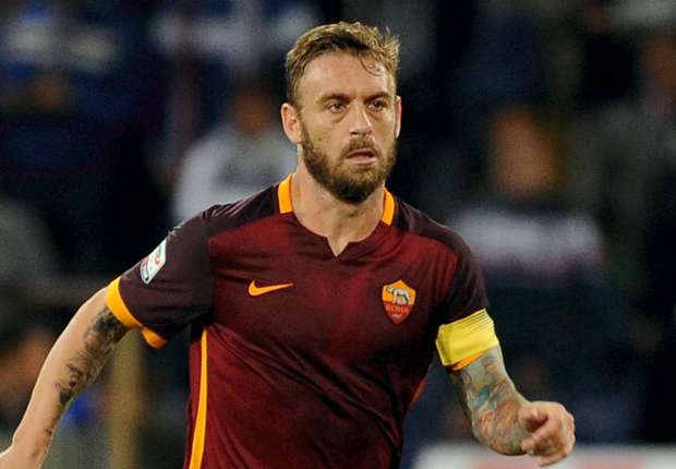De Rossi to miss four weeks, confirm Roma