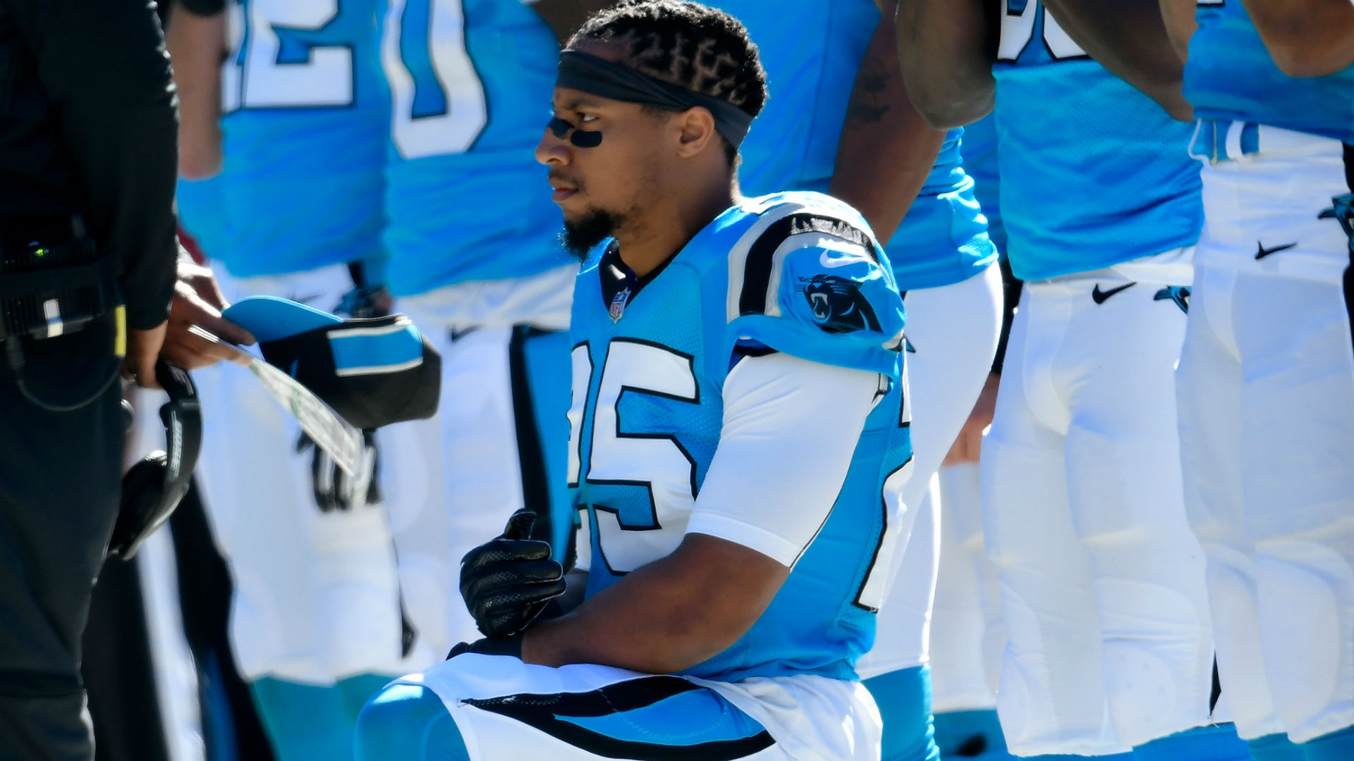 Panthers' Eric Reid addresses last week's rift with Malcolm Jenkins