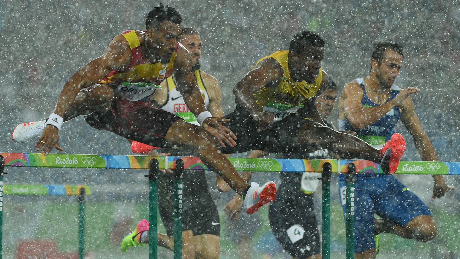 Rio Olympics 2016 Track and field events delayed by rain Athletics