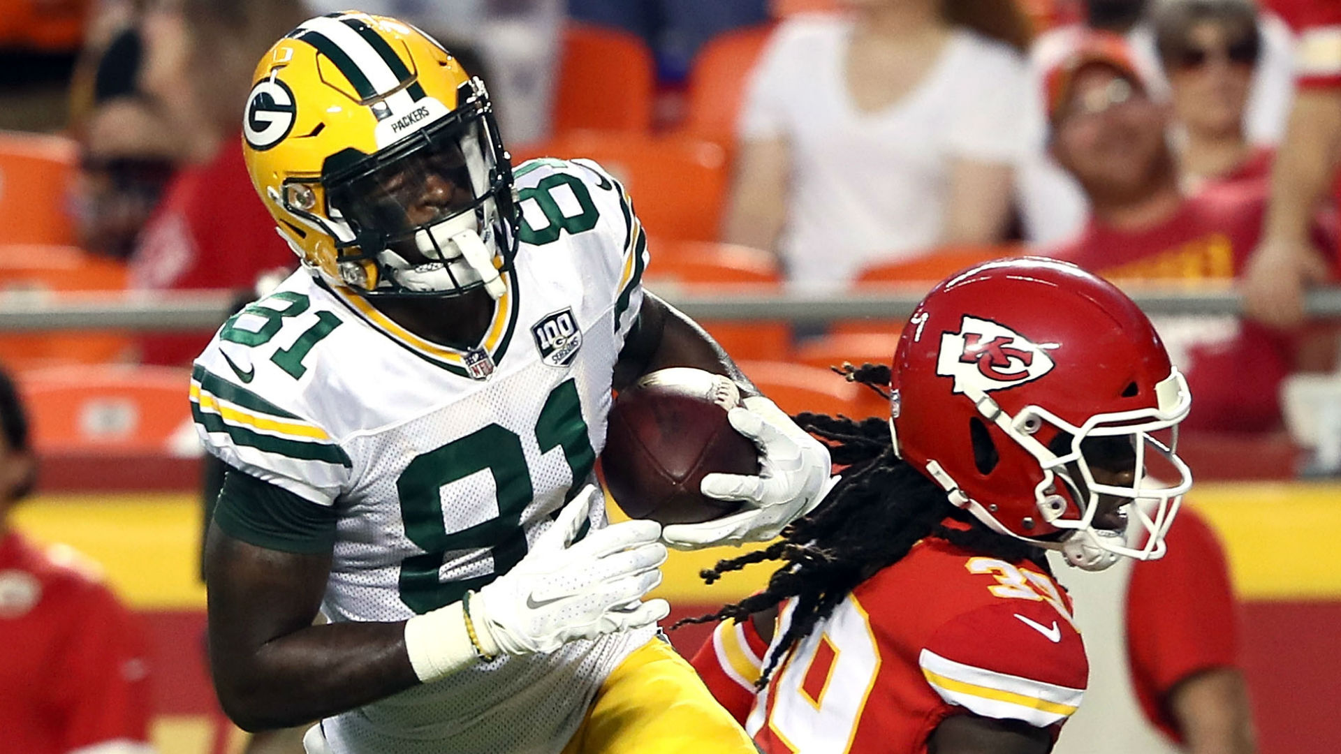 Packers WR Geronimo Allison dealing with 'pretty big injury'