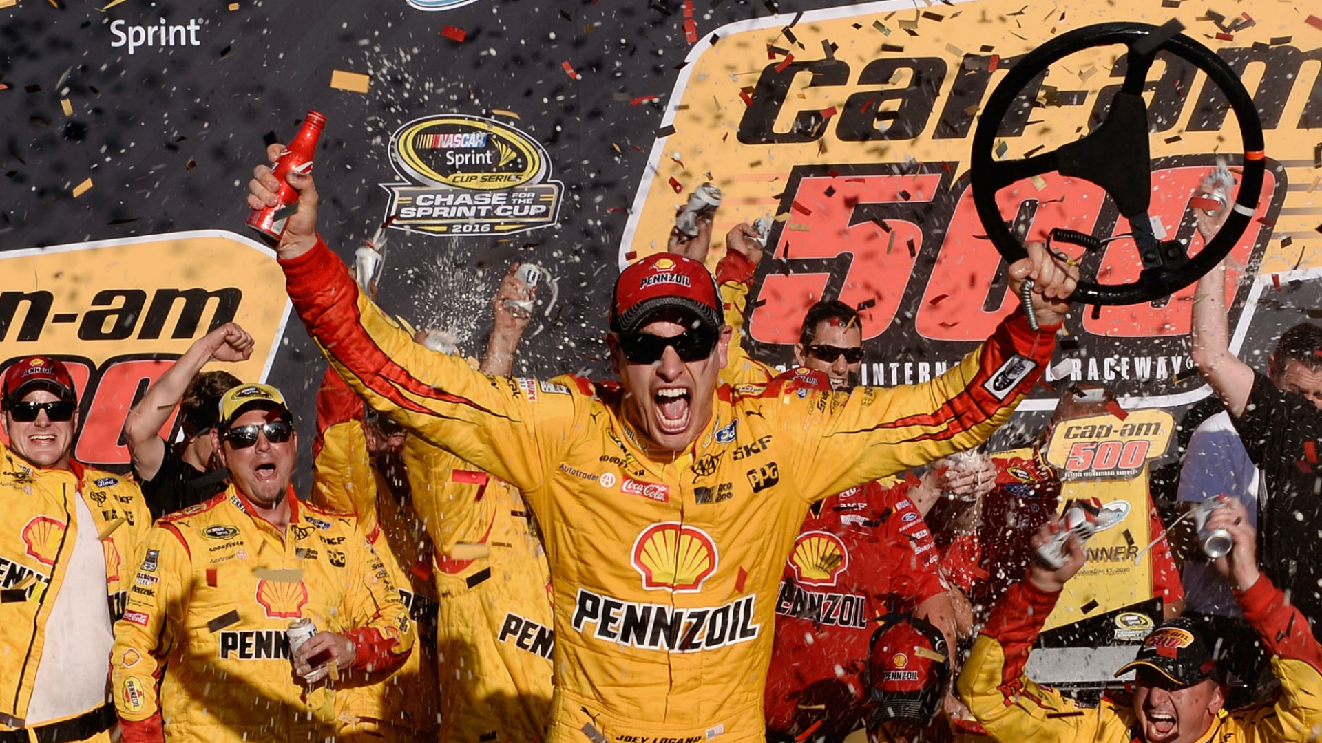 Joey Logano, wife announce birth of son