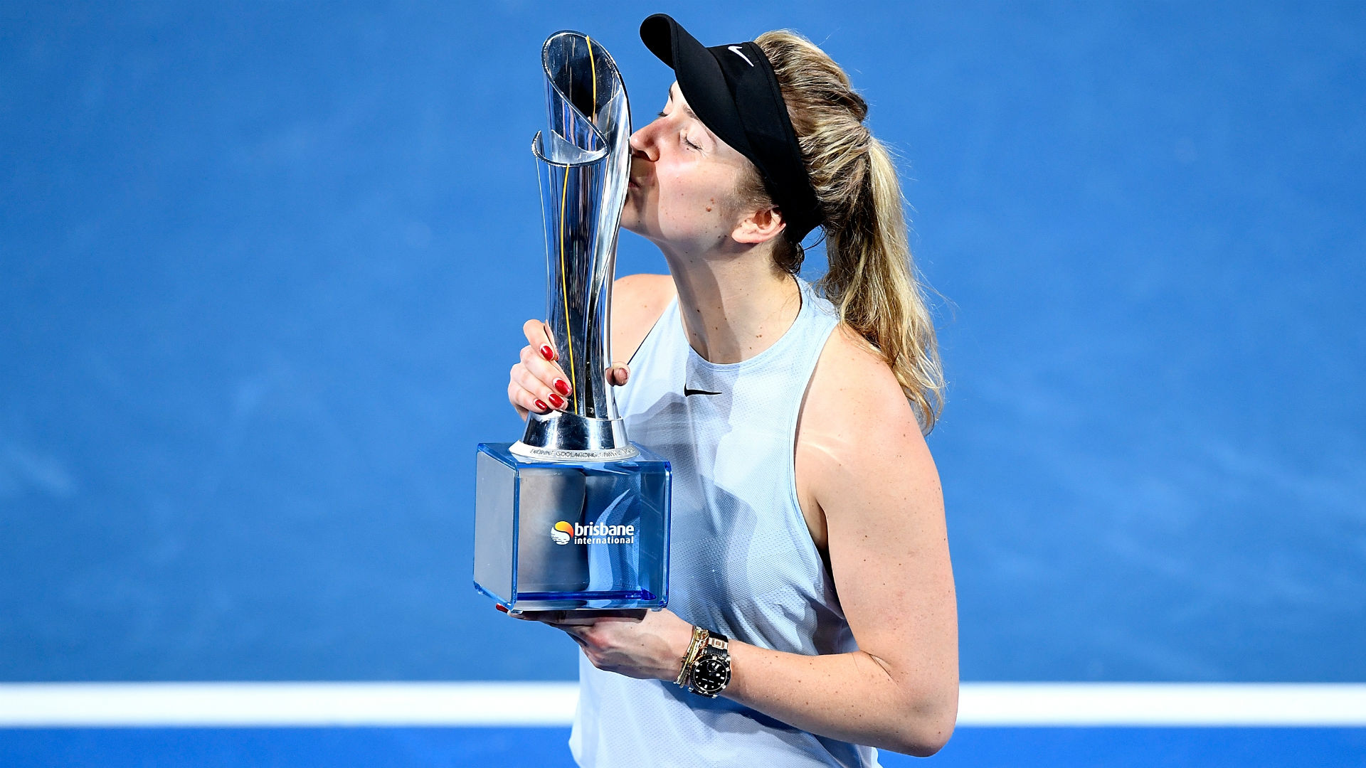 Svitolina made it to the finals of the tournament in Brisbane Svitolina made it to the finals of the tournament in Brisbane