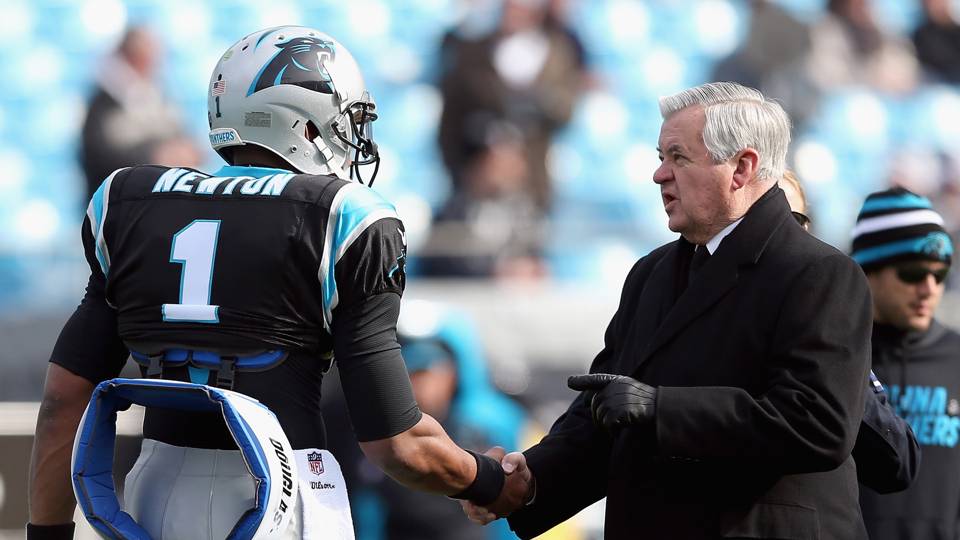 panthers qb cam newton