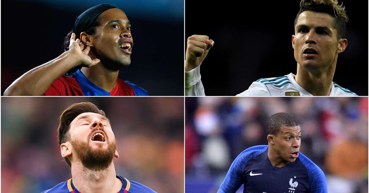 Ronaldinho Ronaldo Messi Mbappe And More The Stars Wenger