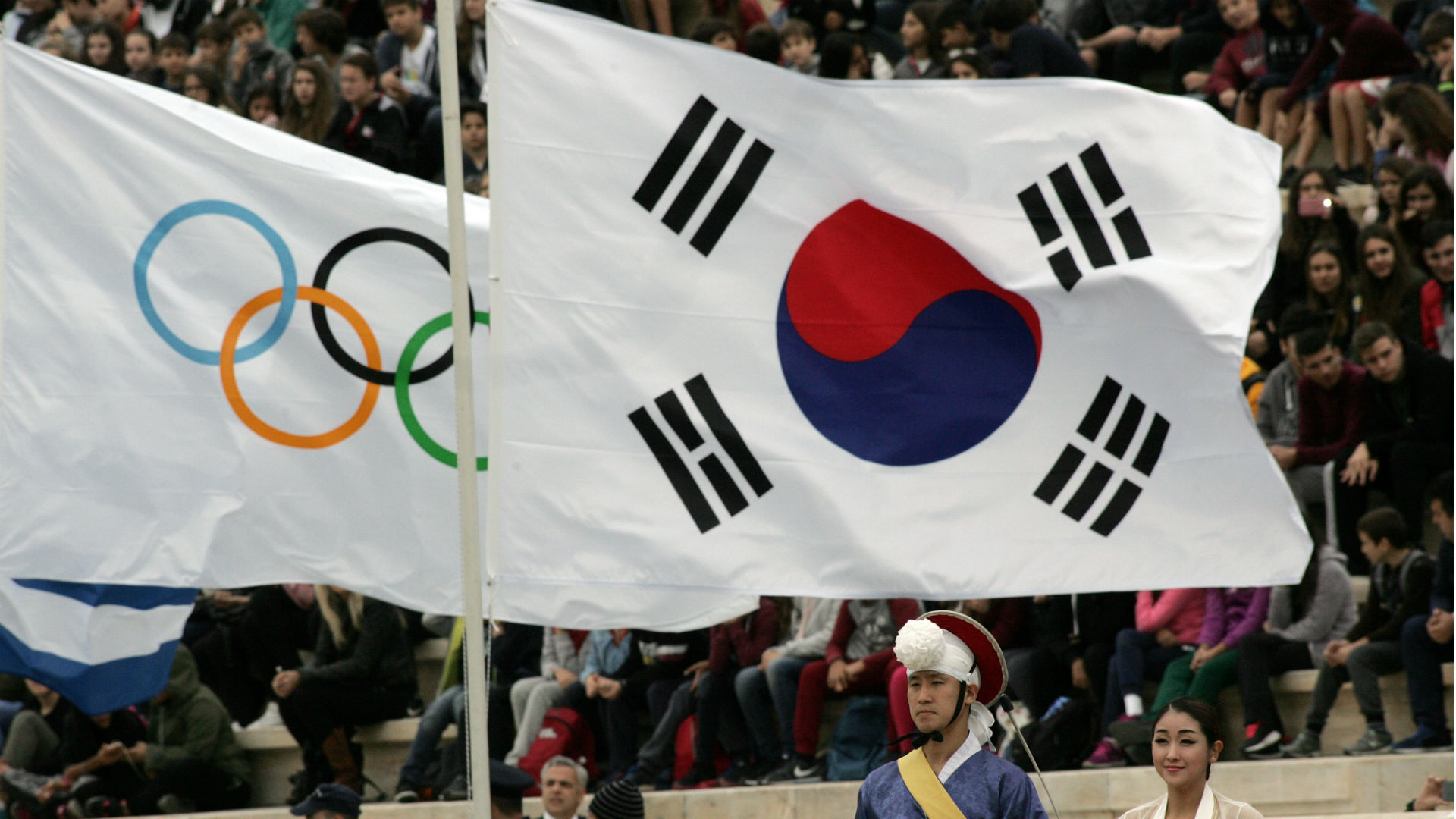 2018 Winter Olympics: North, South Korea could march under same flag at