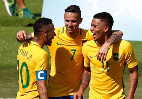 Neymar leads Brazil to Rio final