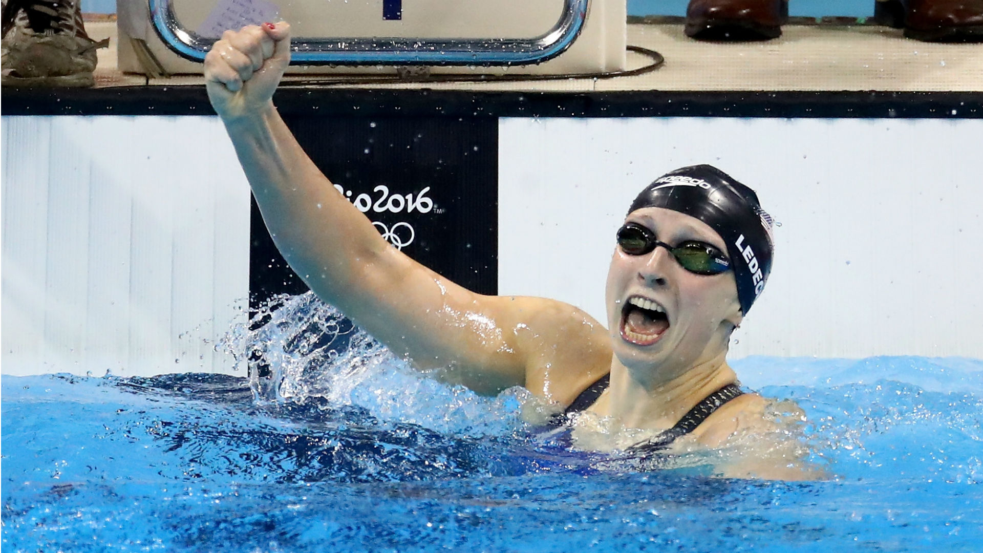 Rio Olympics 2016 Katie Ledecky Anchors Usa Freestyle Relay For Third Gold Medal Athletics