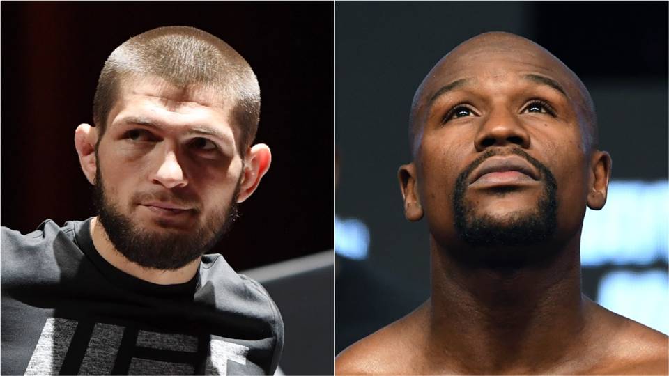 khabib nurmagomedov challenges floyd