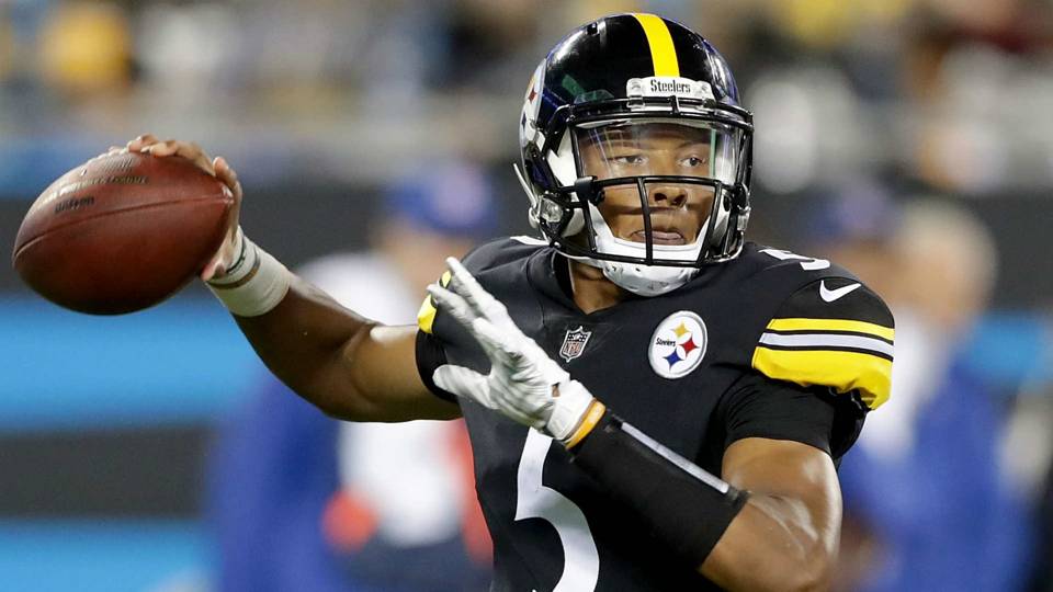 Steelers' Josh Dobbs accounts for two TDs vs. Panthers, makes good on promise to mom | NFL