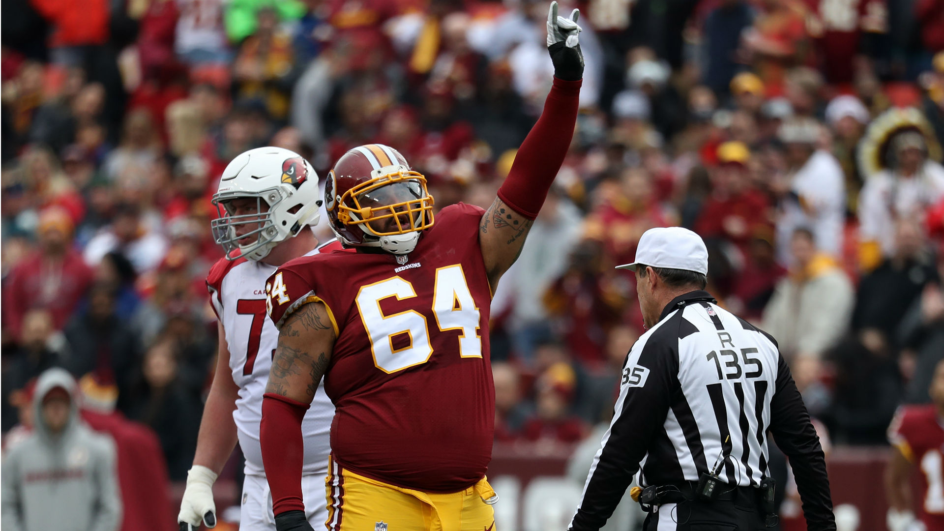 Lineman shreds Redskins after signing with the Giants