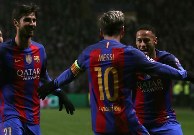 Messi reaches 100 Barcelona goals in international competitions