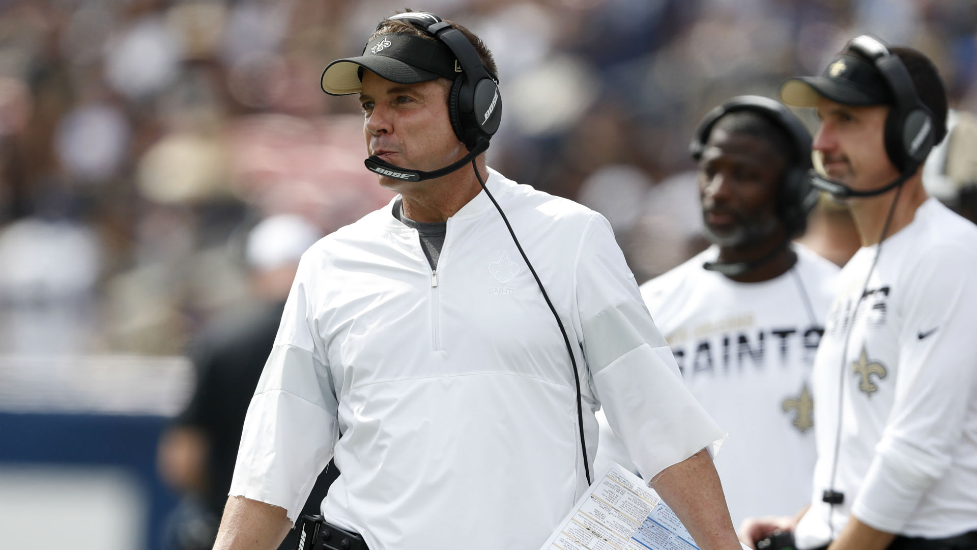 Saints' ​Sean Payton won't name starting QB, plans to use both Teddy Bridgewater, Taysom Hill