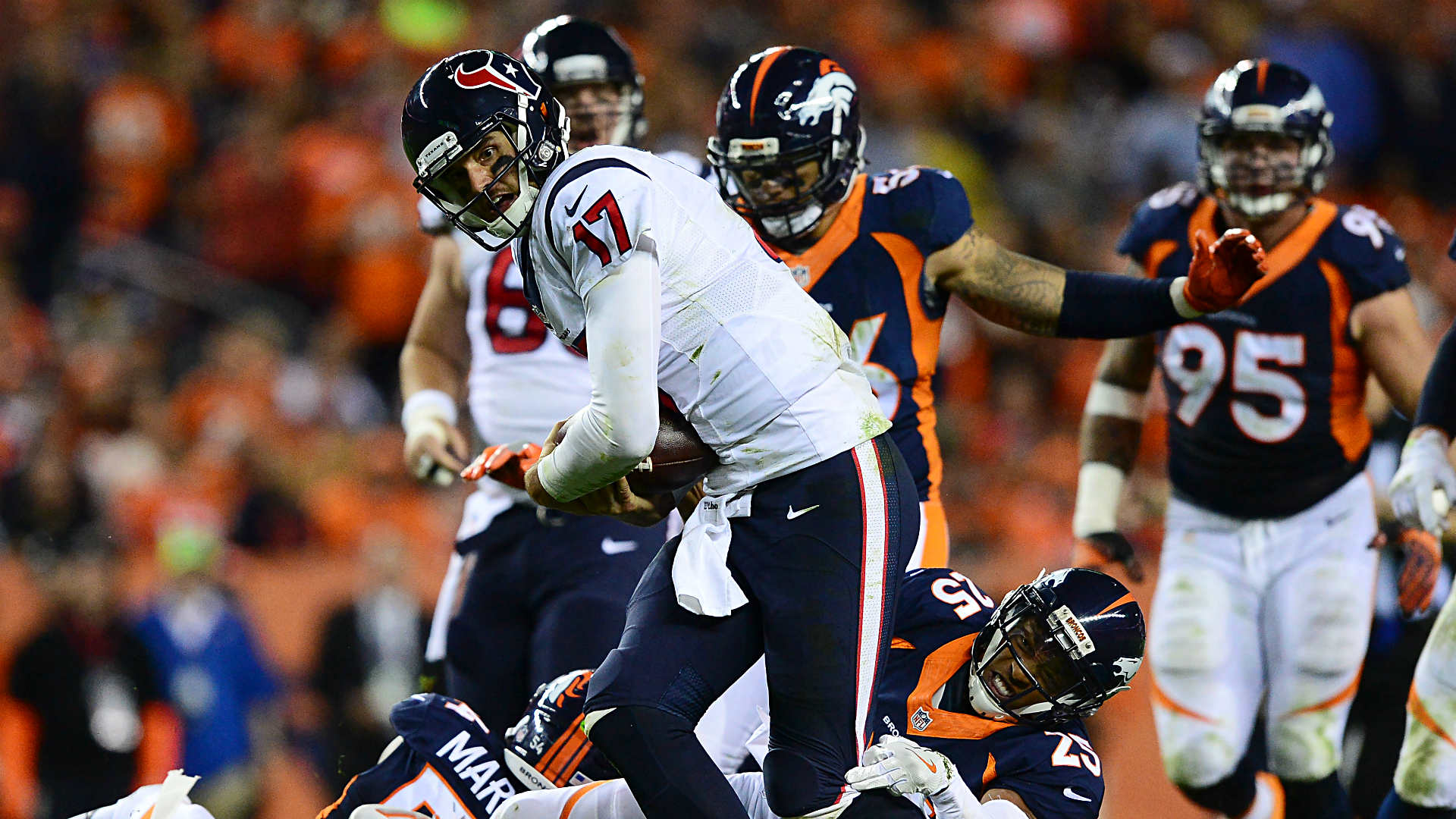 Broncos badger Brock Osweiler, Texans in dominant fashion
