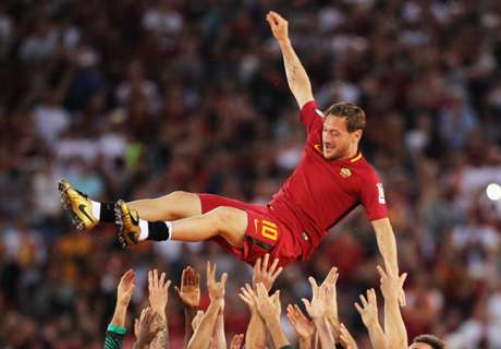 Messi hails 'incredible' Totti