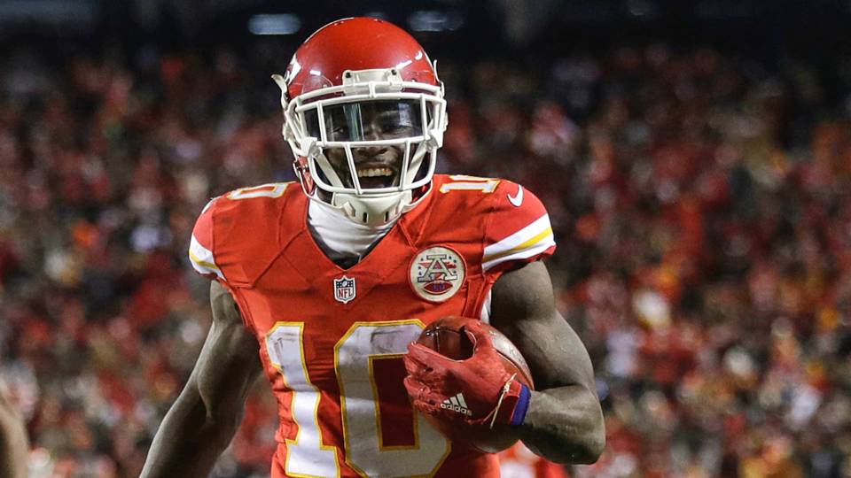 Chiefs' Tyreek Hill more mature, still improving ahead of second season
