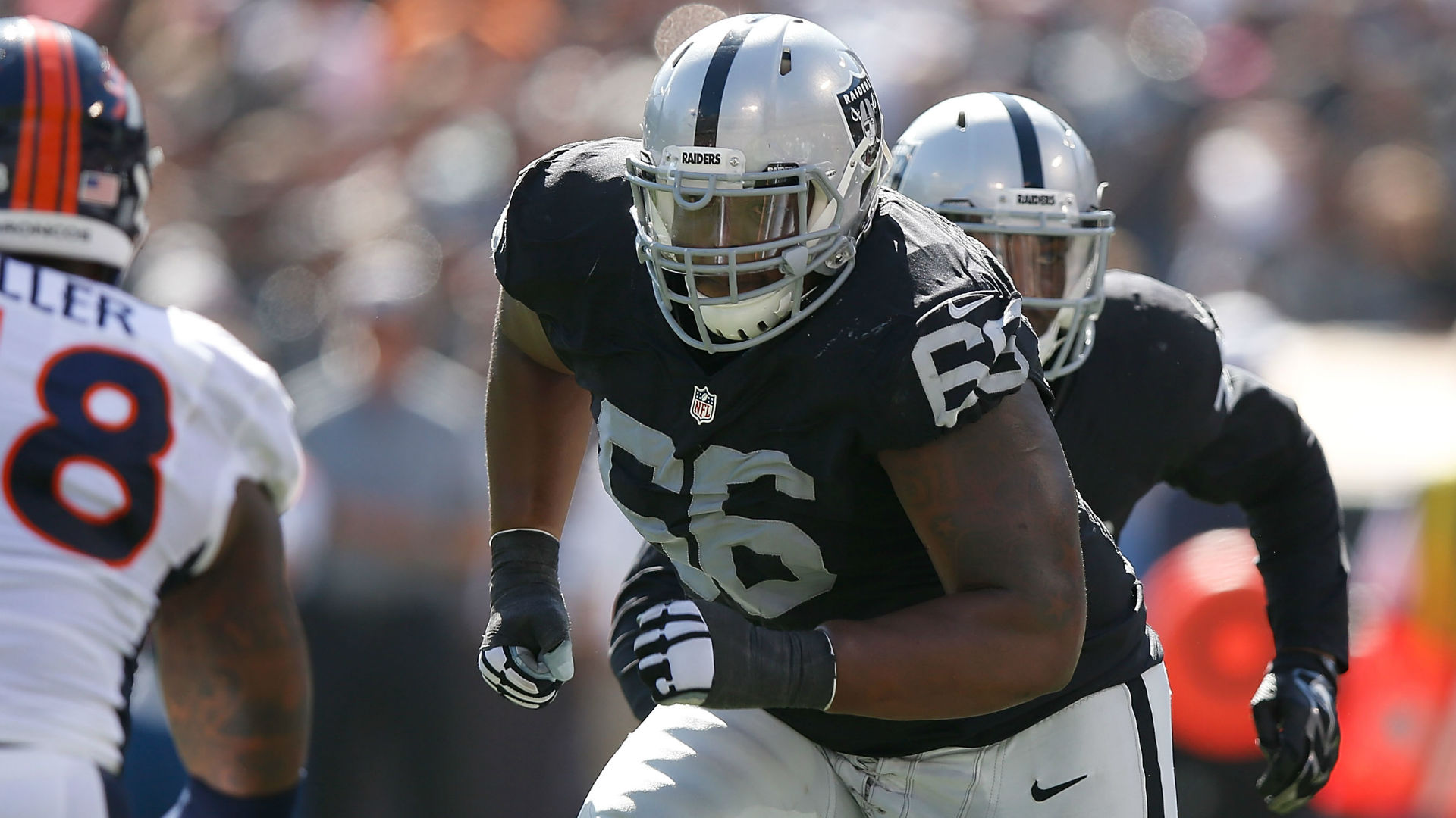 'Concerning' Raiders lineman not suspended for hurting official in Broncos brawl, refs union says