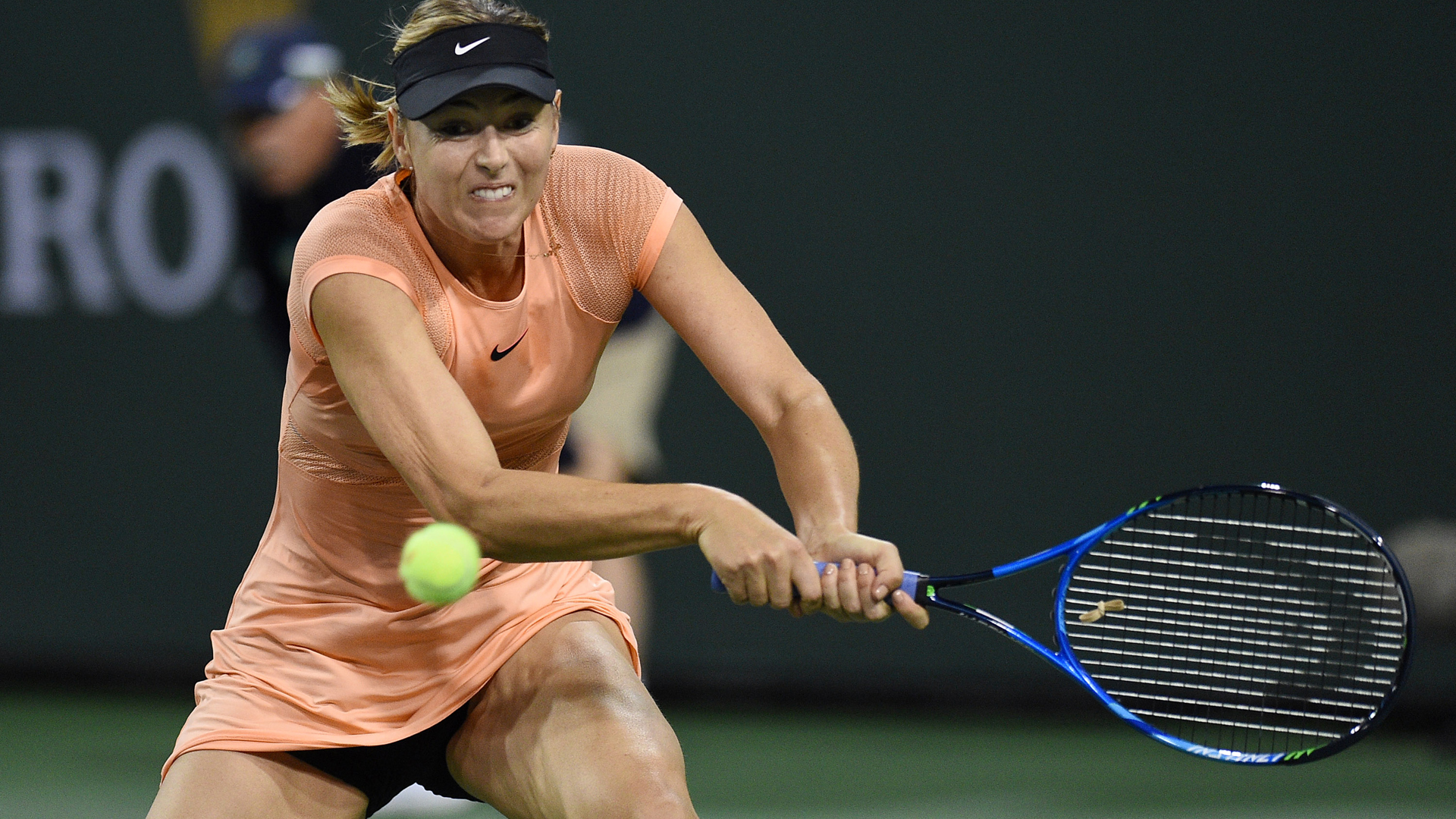 Maria Sharapova stunned at Indian Wells