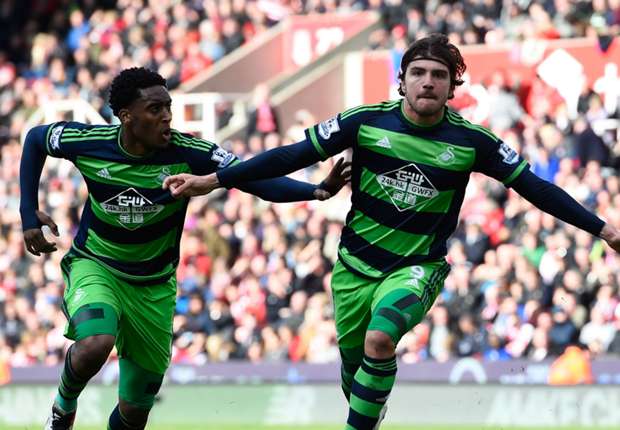 Stoke City 2-2 Swansea City: Battling Swans rescue a point