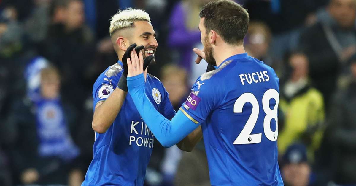 Leicester City 3 Huddersfield Town 0 Mahrez And Slimani Help Stop The Rot For Puel