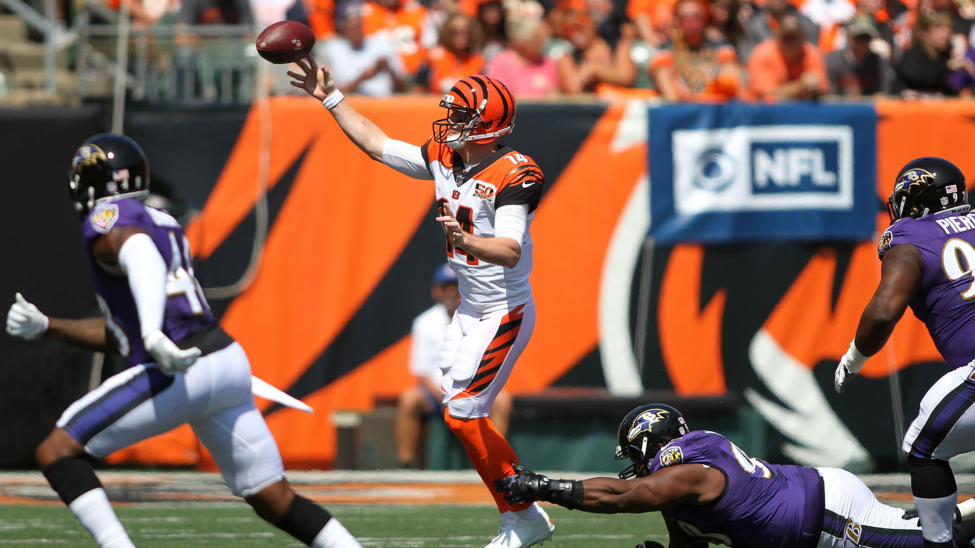 Bengals' Andy Dalton historically atrocious in shutout loss to Ravens