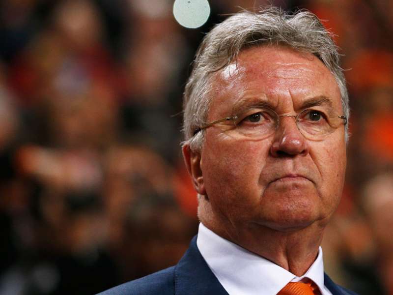 Former Netherlands coach Guus Hiddink