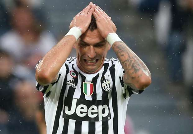 Juventus without Mandzukic for three weeks