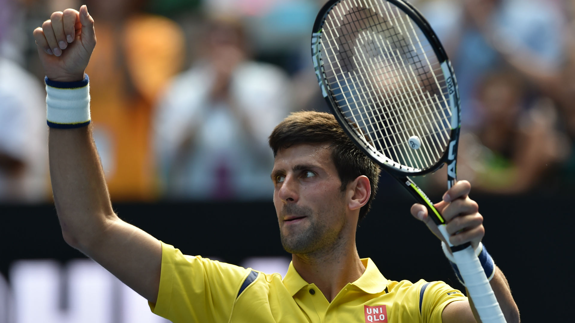 Australian Open men: Djokovic, Federer emphatic in Melbourne; Paire causes a racket ...1920 x 1080