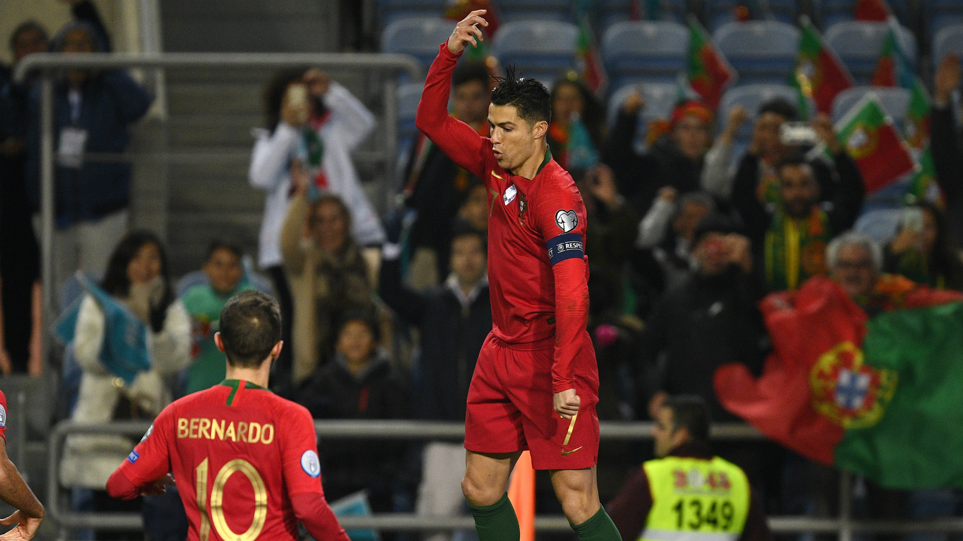Portugal 6-0 Lithuania: Ronaldo scores hat-trick as holders close in on Euro 2020 spot