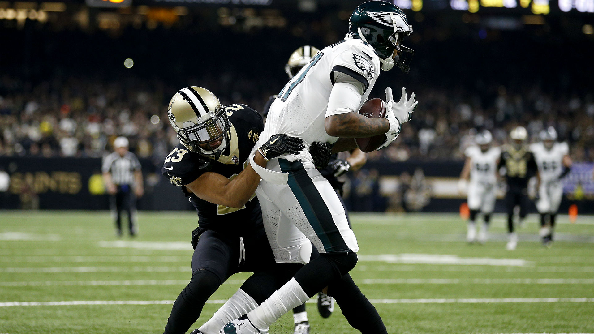 Eagles WR Alshon Jeffery on crucial drop vs. Saints: 'I let the city of Philadelphia down'