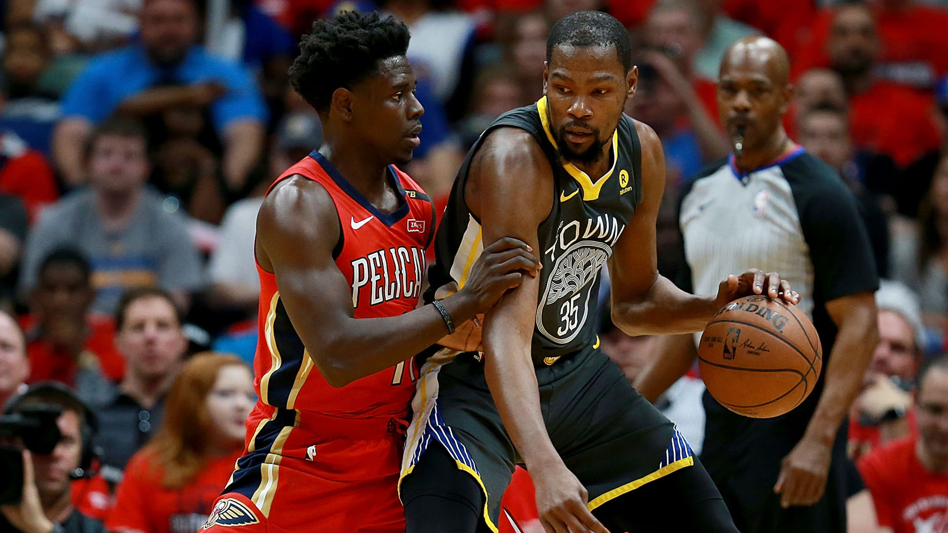 NBA playoffs wrap 2018: Kevin Durant leads Warriors win; Rockets' defense dominates again