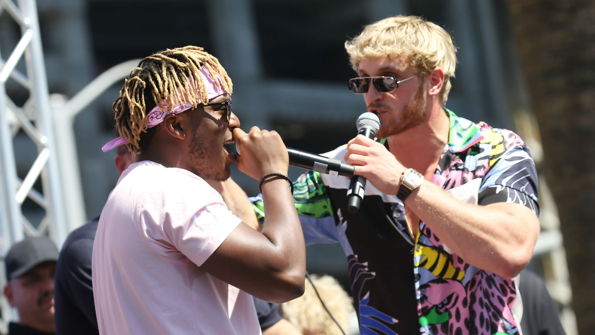 Logan Paul threatens 'first-round decapitation' in KSI rematch