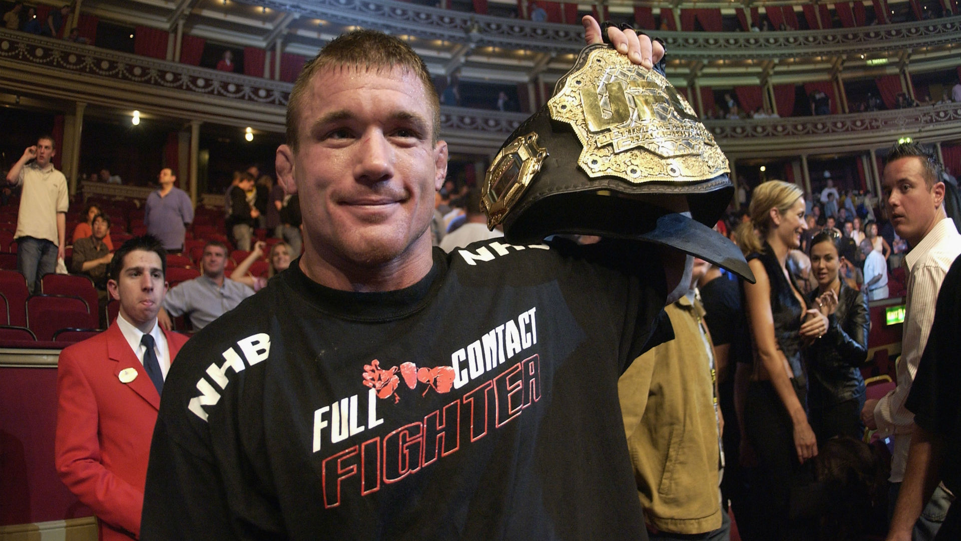 Retired UFC champ Hughes injured in train accident