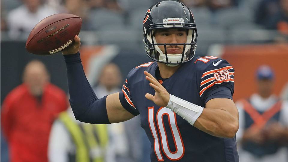 Image result for trubisky shoulder injury