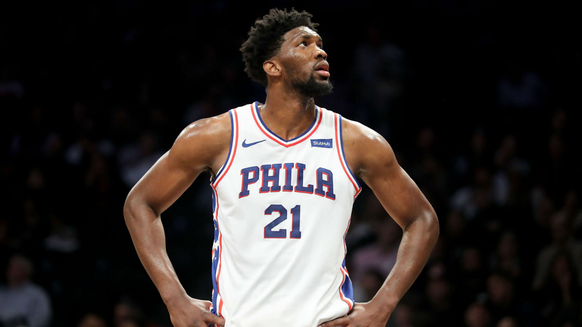 Joel Embiid shares hilarious reaction to Ben Simmons shooting a 3-pointer vs. Lakers ...