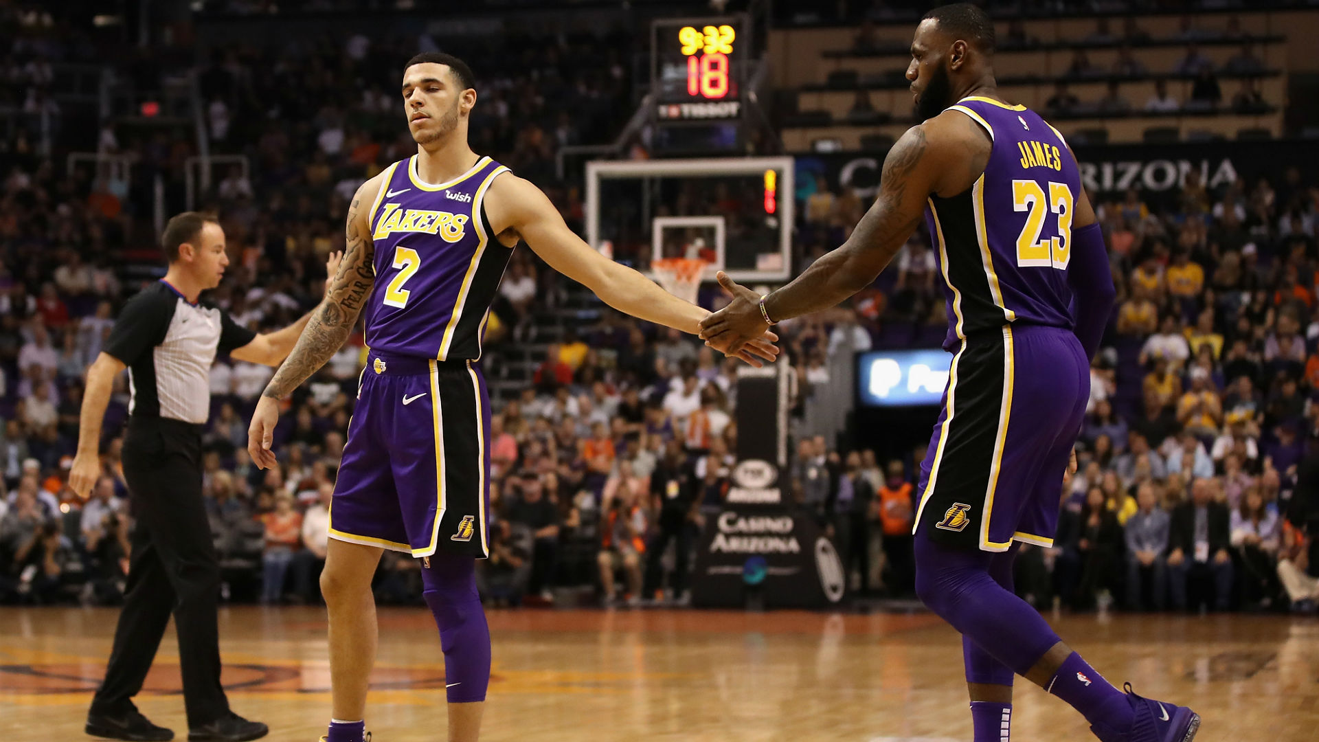 Lakers' Lonzo Ball discusses playing with LeBron James: 'It's taken the spotlight off a little bit'