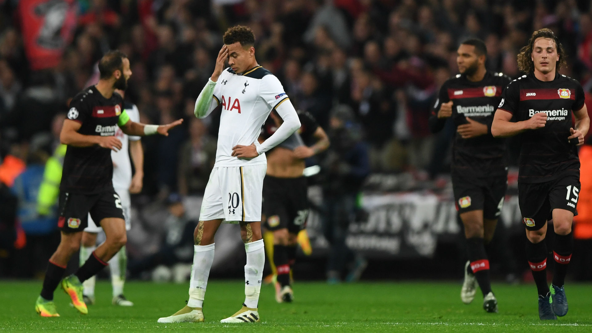 Tottenham 'told Wembley pitch can not be resized' Tottenham 'told Wembley pitch can not be resized'