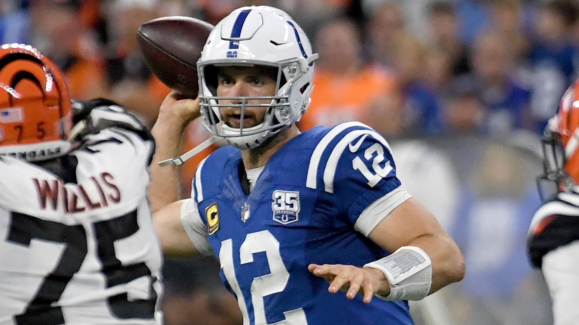 Andrew Luck looks great in return, but Colts fall to Bengals