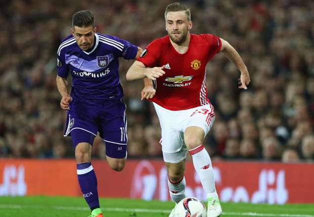 Manchester United defender Luke Shaw