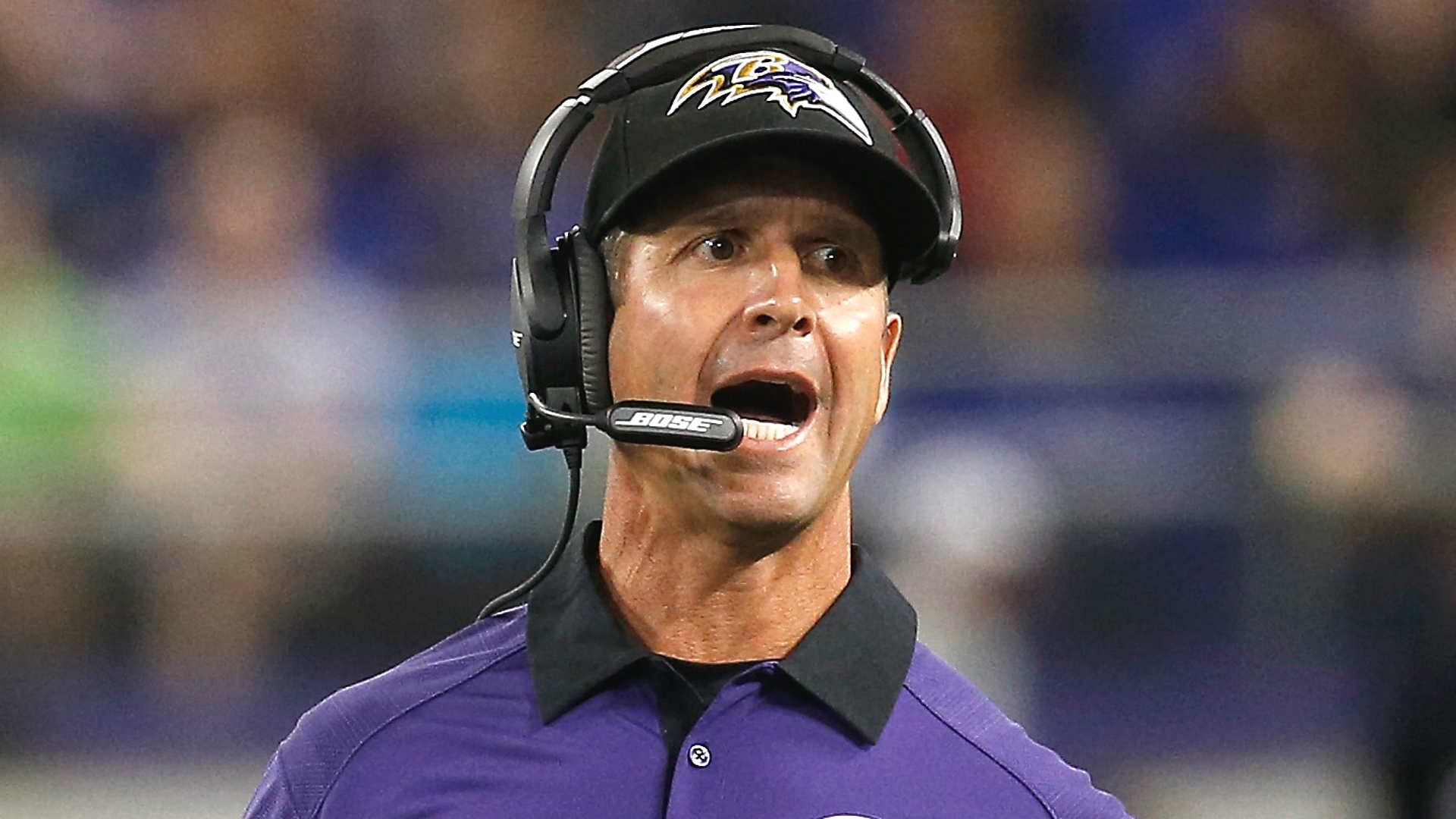 Other | John Harbaugh Takes Out Frustrations On Ravens Sideline ...