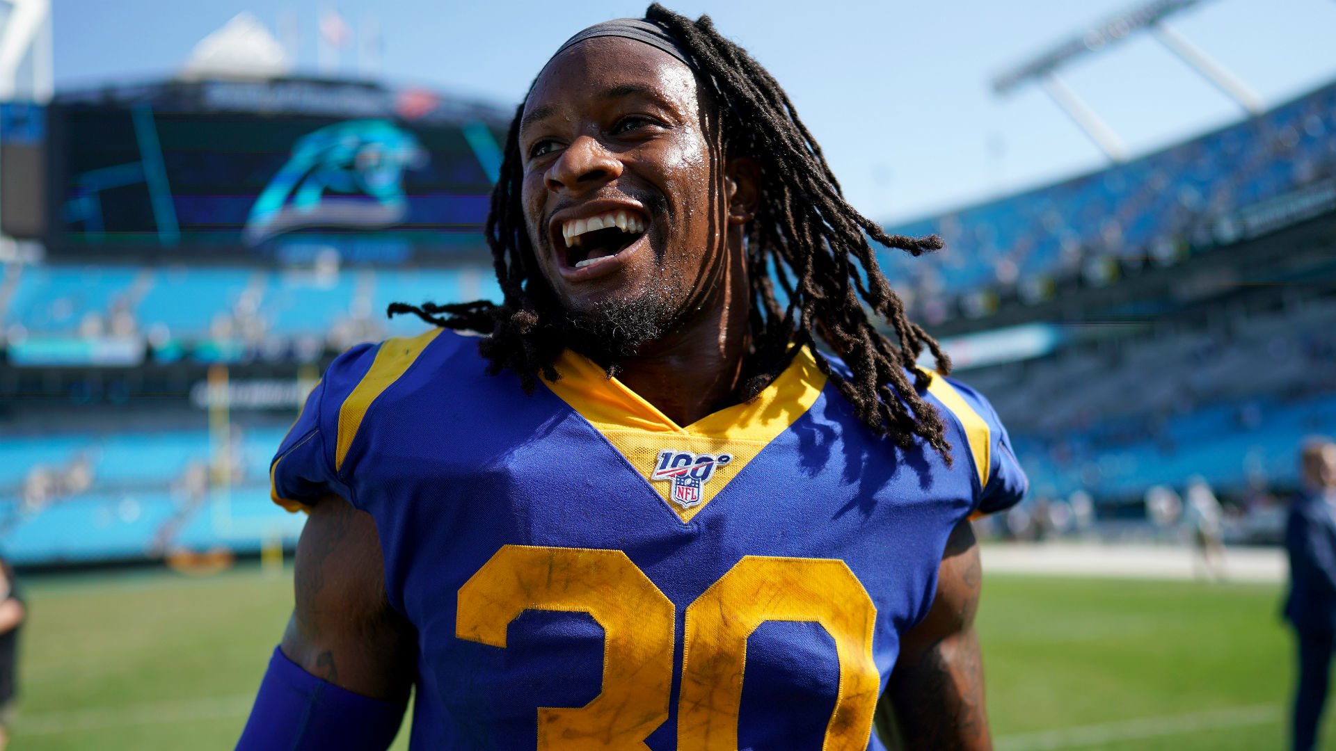 Jared Goff was thrilled with Todd Gurley's Week 1 play: 'I started him in fantasy this week'