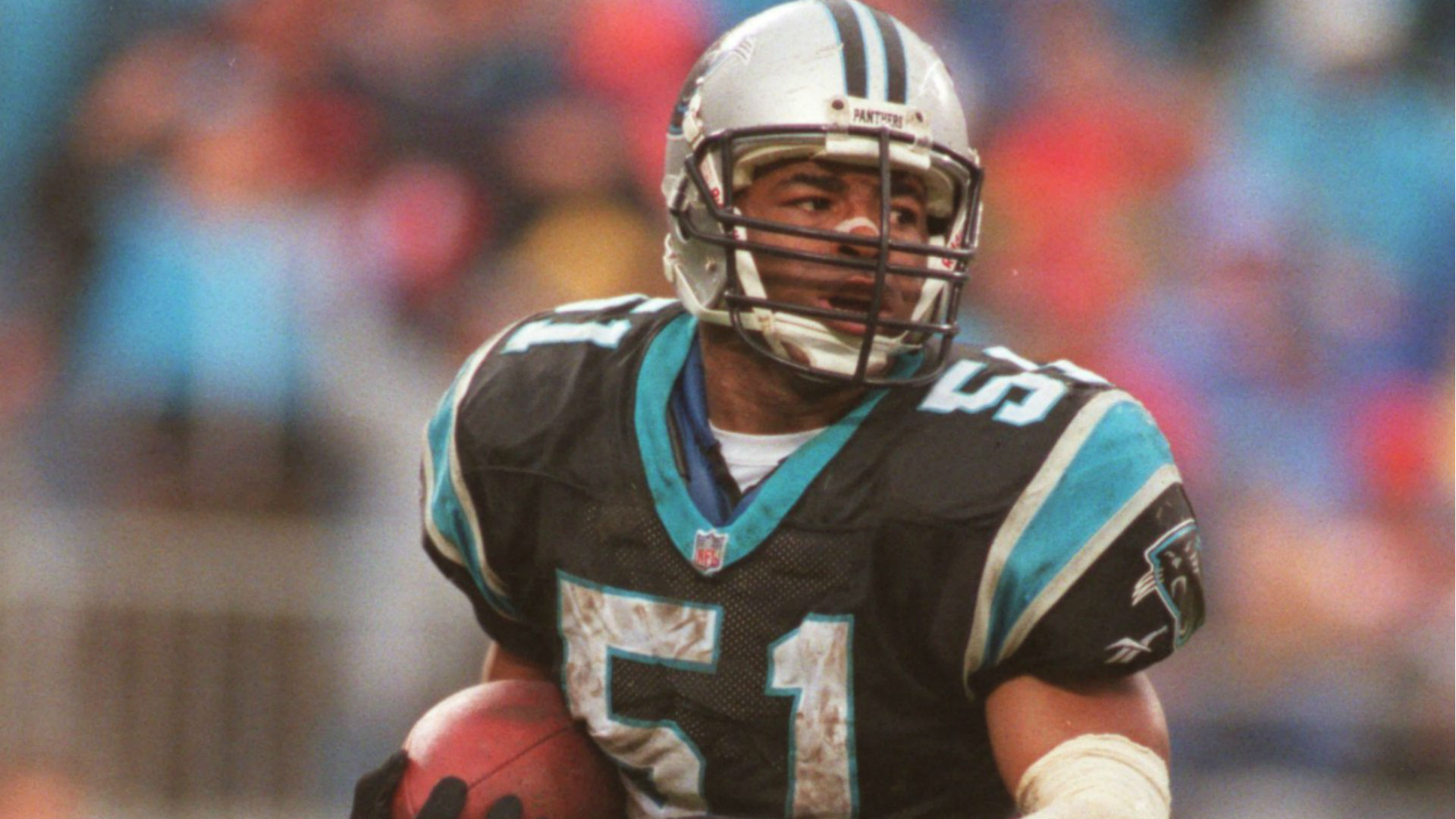 Panthers to honor Sam Mills with '51' decal vs. Eagles