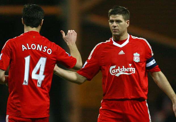 Alonso hails Liverpool legend Gerrard as 'magic'