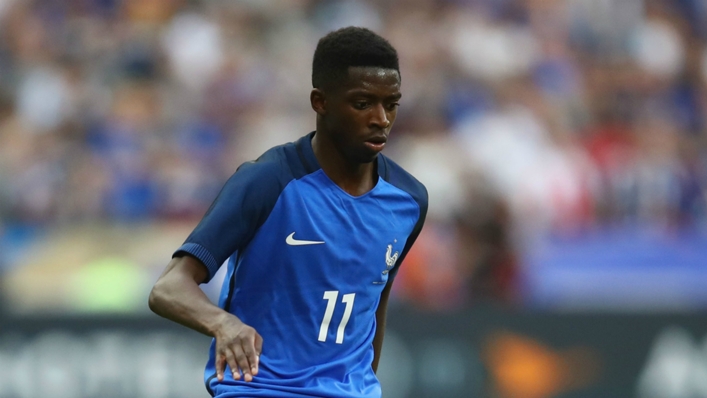 France could turn to Barcelona forward Ousmane Dembele this evening