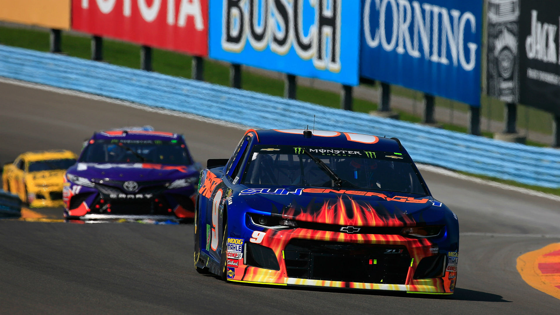 NASCAR results at Watkins Glen Chase Elliott holds off Martin Truex Jr