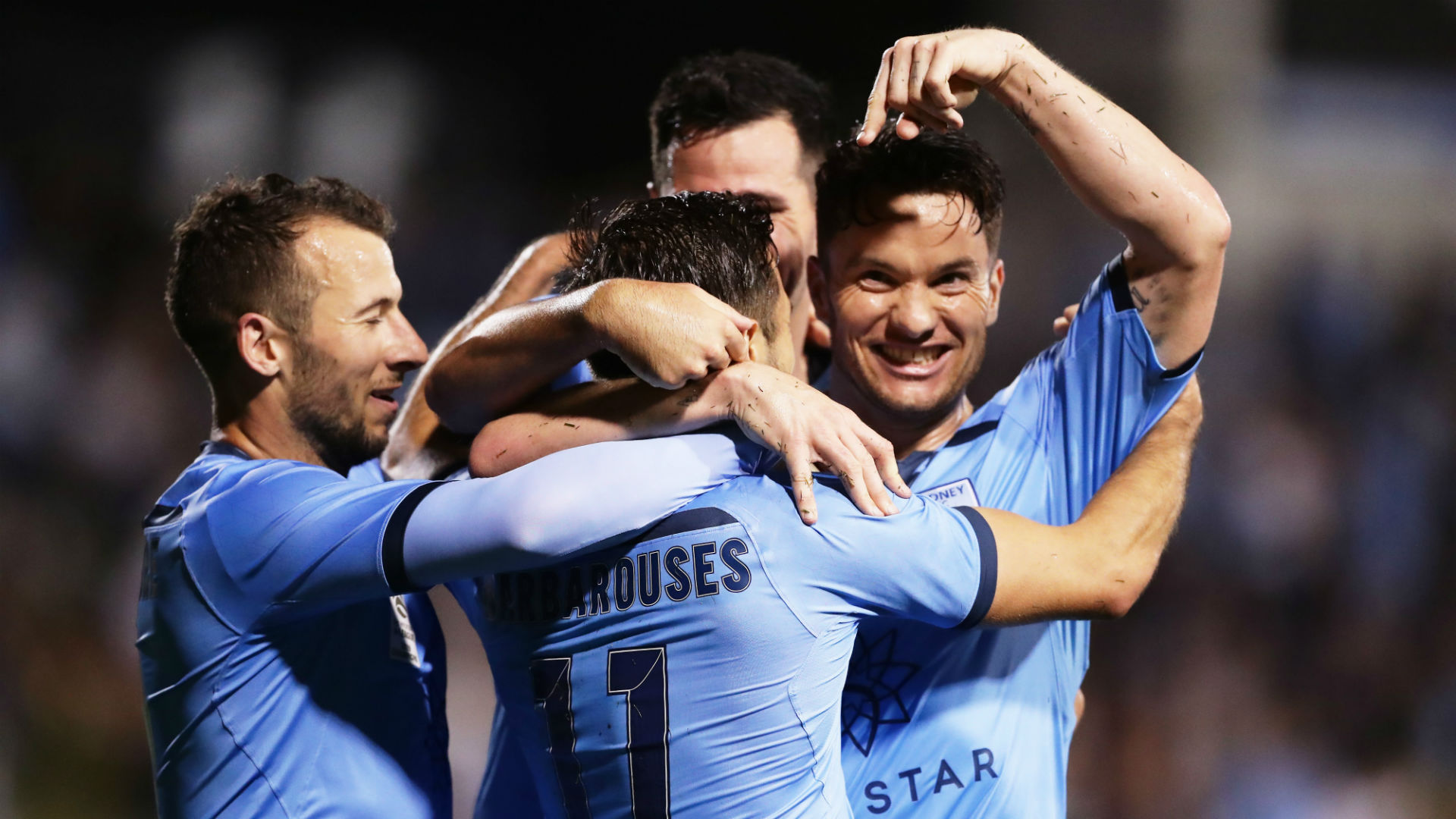 Reigning champions Sydney FC thump Newcastle Jets to go top of A-League Reigning champions Sydney FC thump Newcastle Jets to go top of A-League
