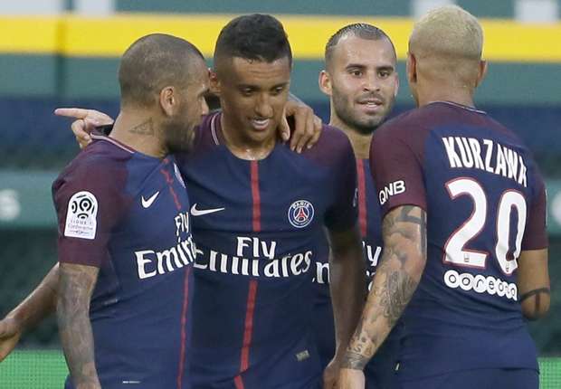Paris Saint-Germain celebrate
