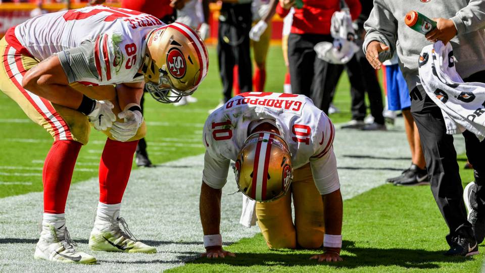 jimmy garoppolo injury update