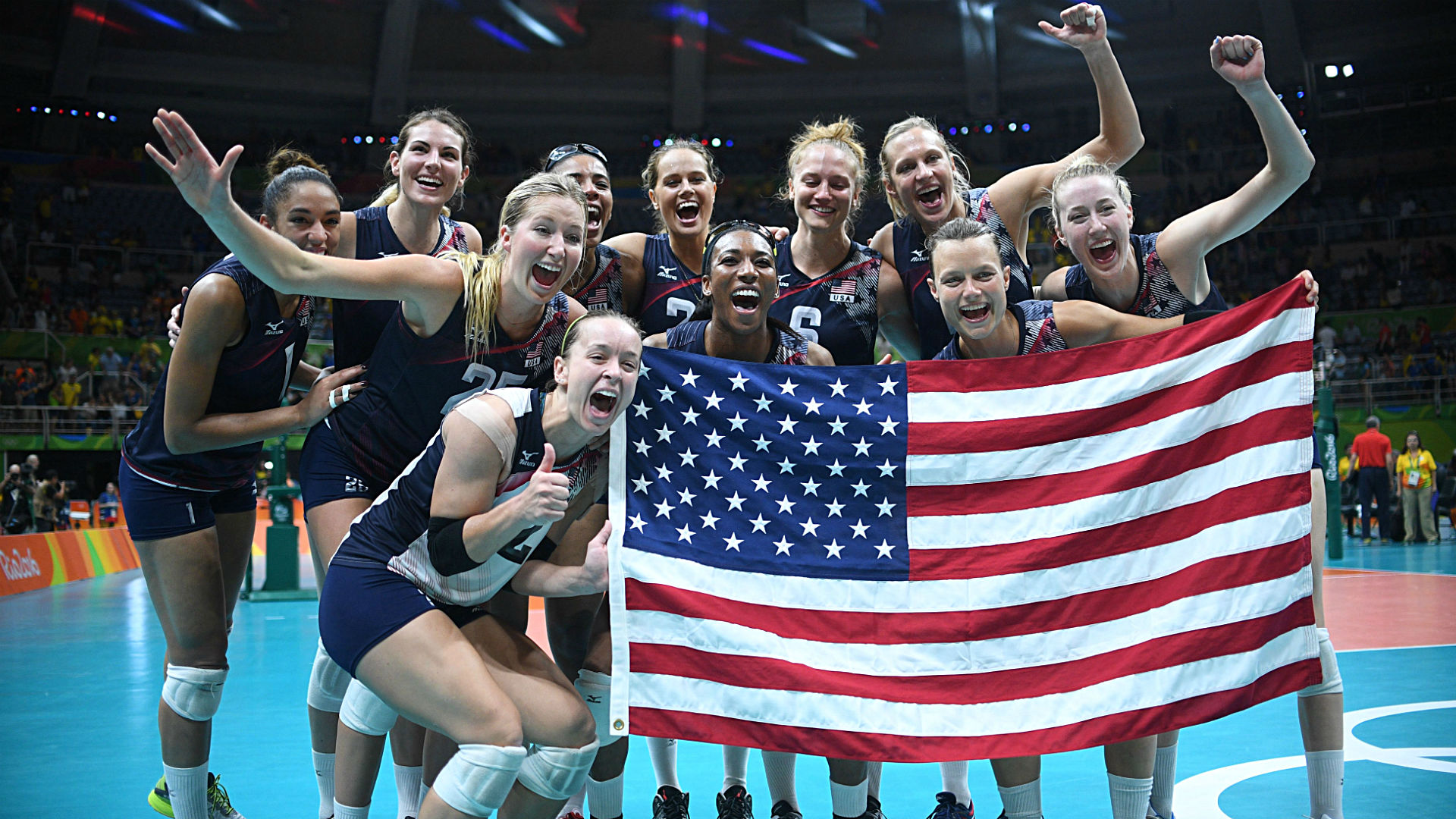 Rio Olympics 2016 U.S. women's volleyball takes bronze Athletics