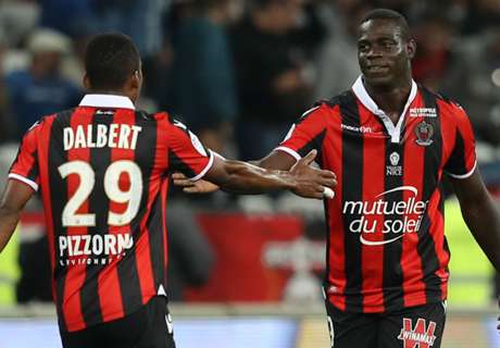 Balotelli brace sends Nice top of Ligue 1
