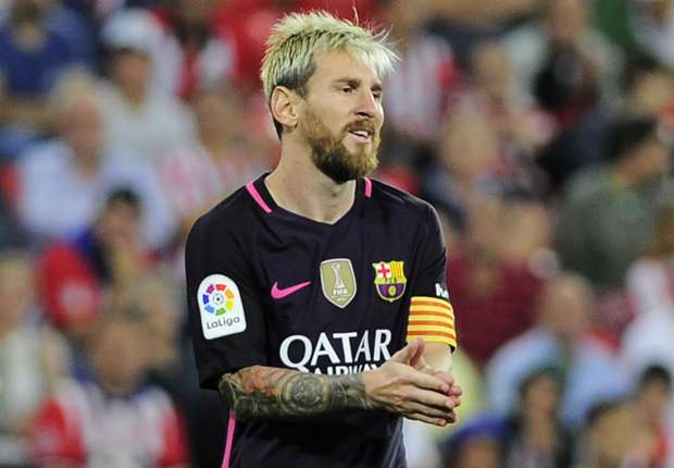 Barcelona reveal Messi hamstring injury